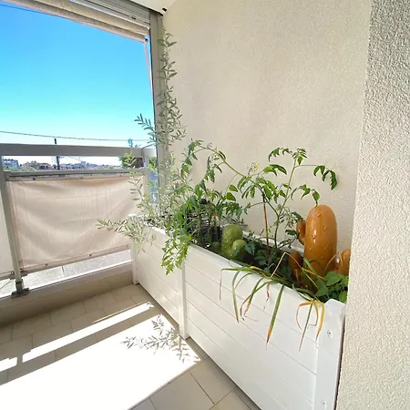 Cocon élégant Avec Balcon Ensoleillé Proche * Antibes